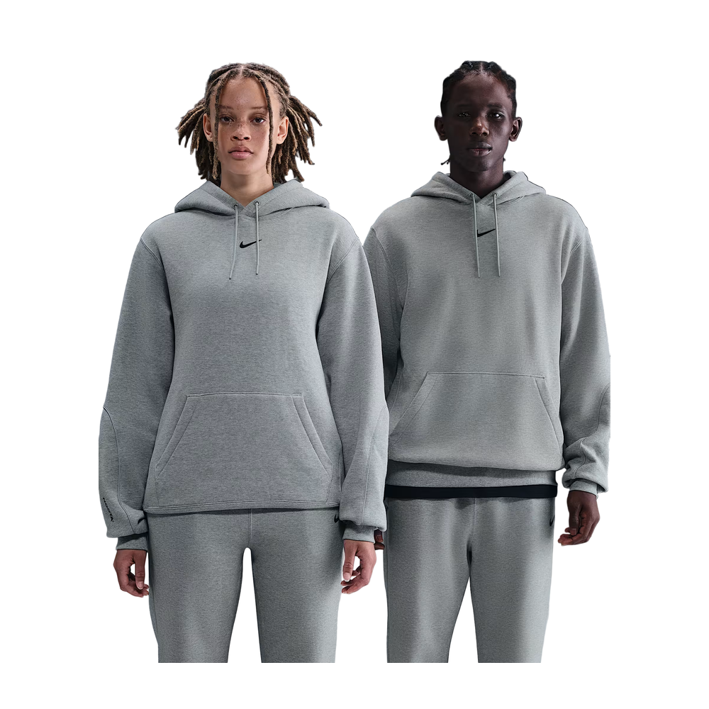 Nike NOCTA Premium Fleece Hoodie 'Athletic Grey' - Angle 6