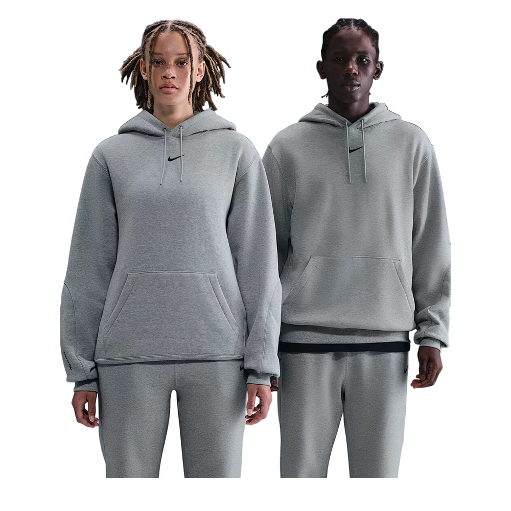 Nike NOCTA Premium Fleece Hoodie 'Athletic Grey', alternate view 6