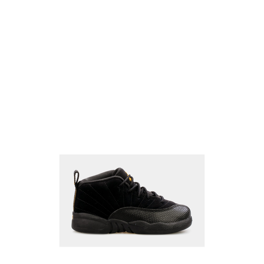 Air Jordan 12 Retro (TD) 'Black Taxi' sneaker, alternate view 2