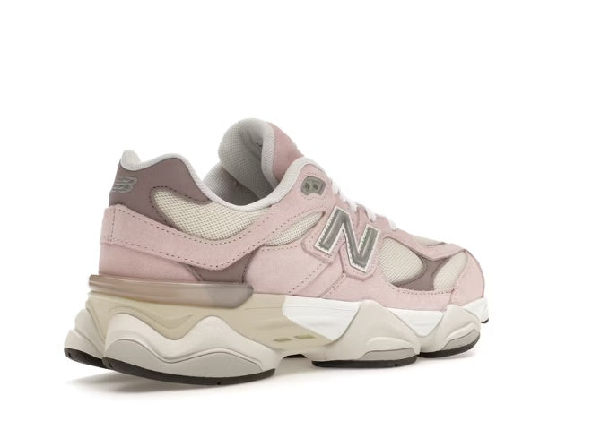 New Balance 9060 Pink White Grade School sneaker.
