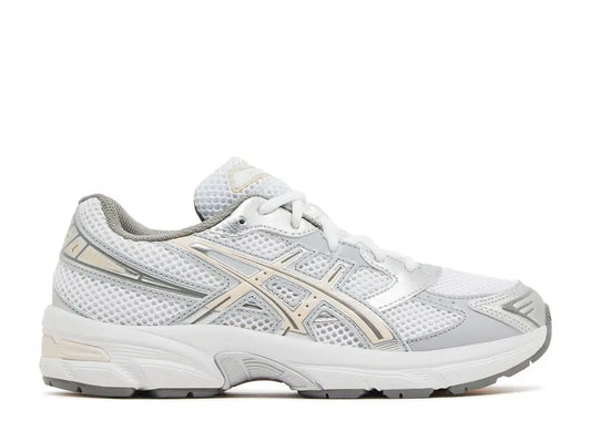 ASICS GEL-1130 GS B white pearl pink youth athletic shoes.