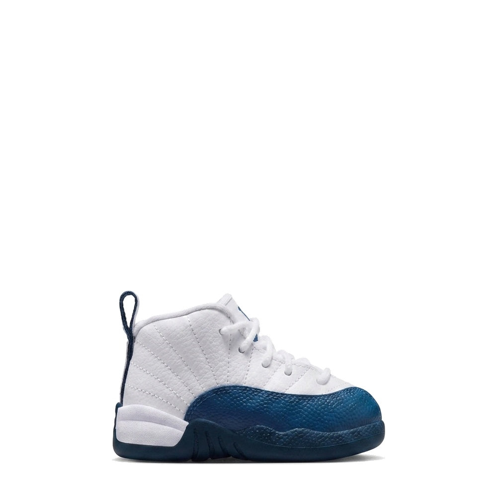 Air Jordan 12 Retro (TD) 'French Blue' sneaker, side view