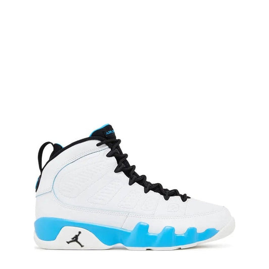 Air Jordan 9 Retro (GS) 'Summit White Black' - 75% Scale - Angle 2