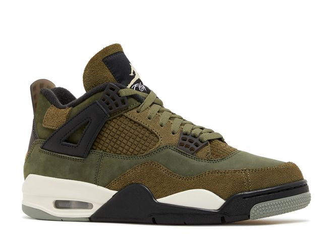 NIKE JORDAN 4 RETRO SE " OLIVE "