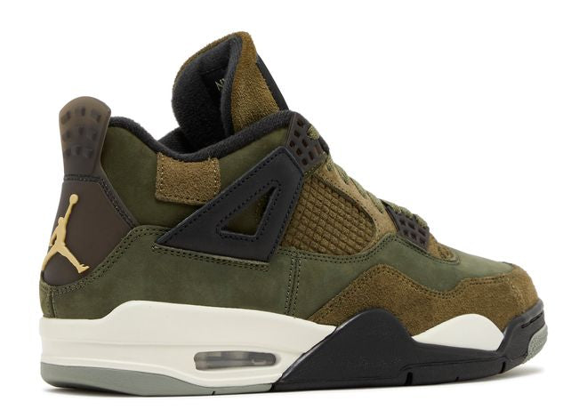 NIKE JORDAN 4 RETRO SE " OLIVE "