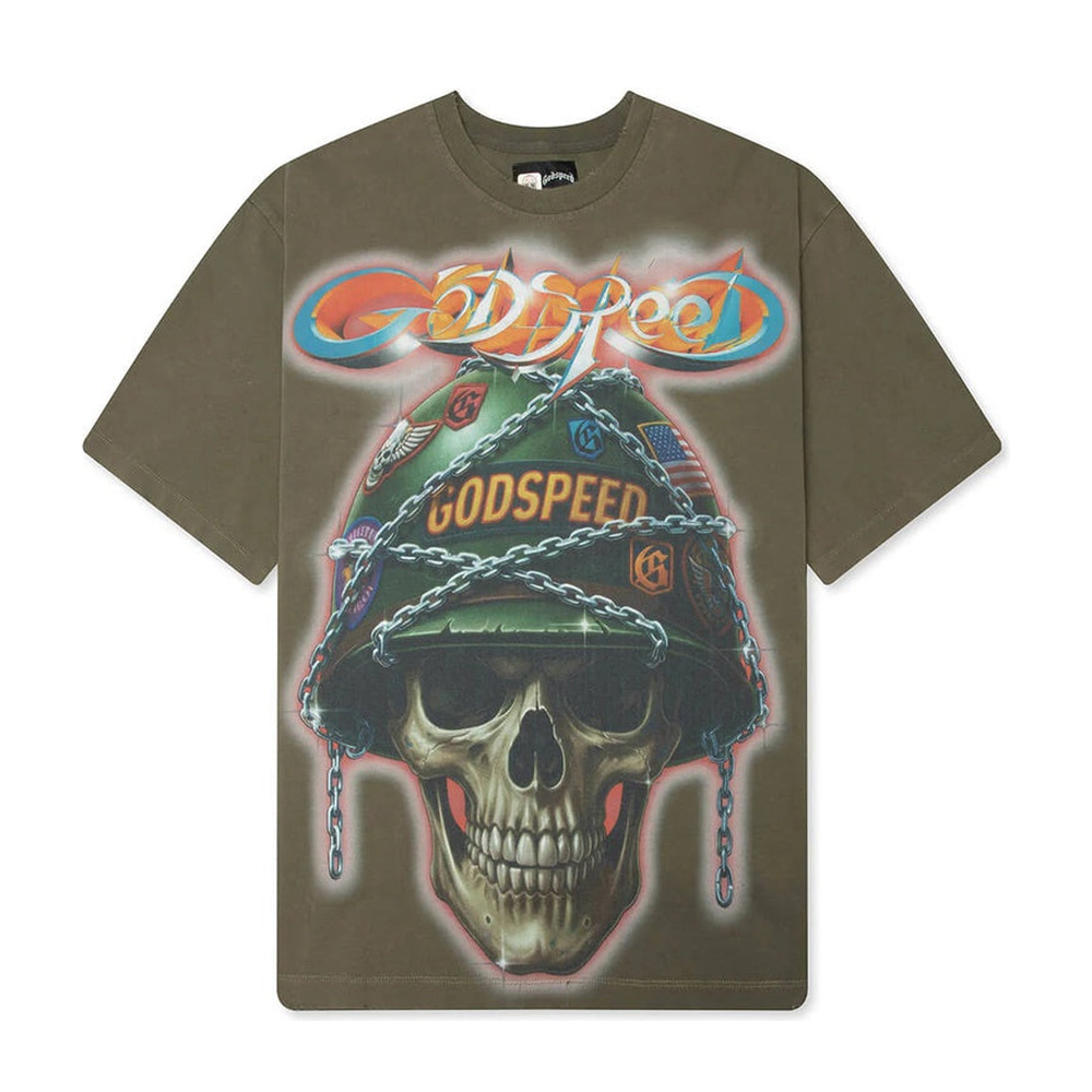 Godspeed Badges of Honor Military Tee - Angle 1