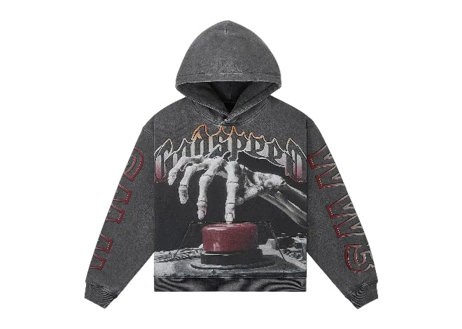 God Speed Hoodie 'Grey'