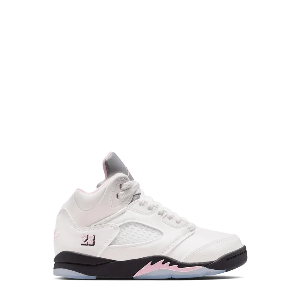 Air Jordan 5 Retro OG (PS) 'Medium Soft Pink' sneaker, side view