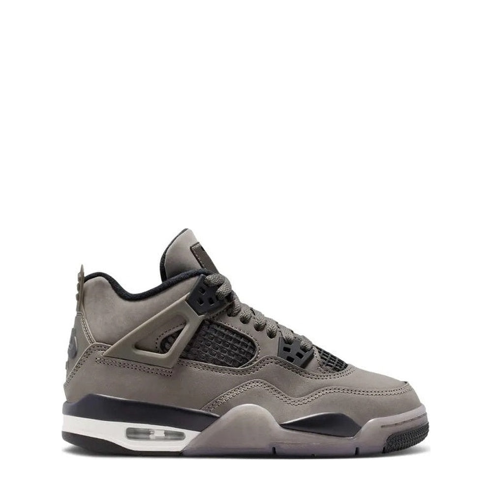 Air Jordan 4 Retro (GS) 'Cave Stone' sneaker, side view