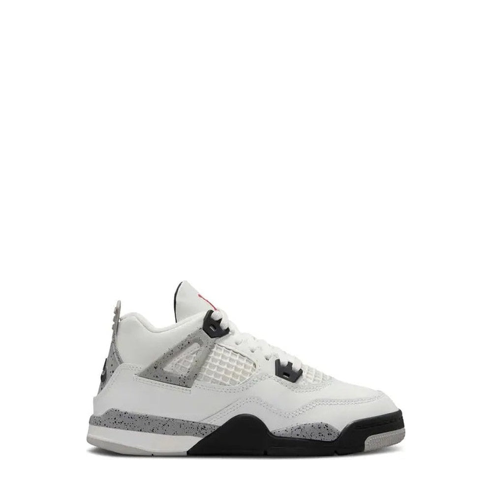 Air Jordan 4 Retro OG (PS) 'Summit White' sneaker, side view