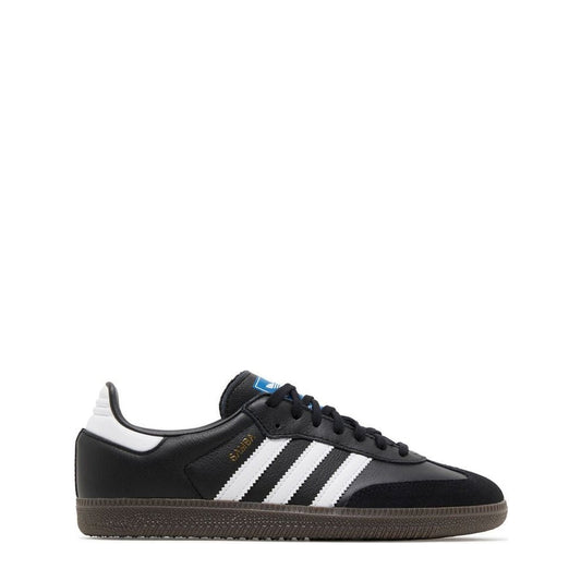 Adidas Samba OG (GS) 'Black And White' - 75% Scale - Angle 2