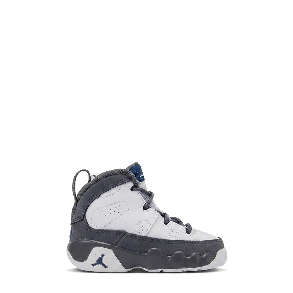 Air Jordan 9 Retro (TD) 'Flint Grey' sneaker, side view