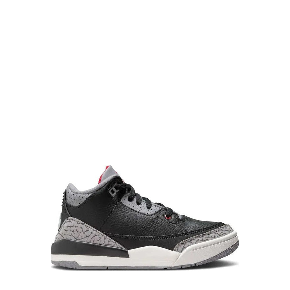 Air Jordan 3 Retro (PS) 'White Cement' sneaker, side view