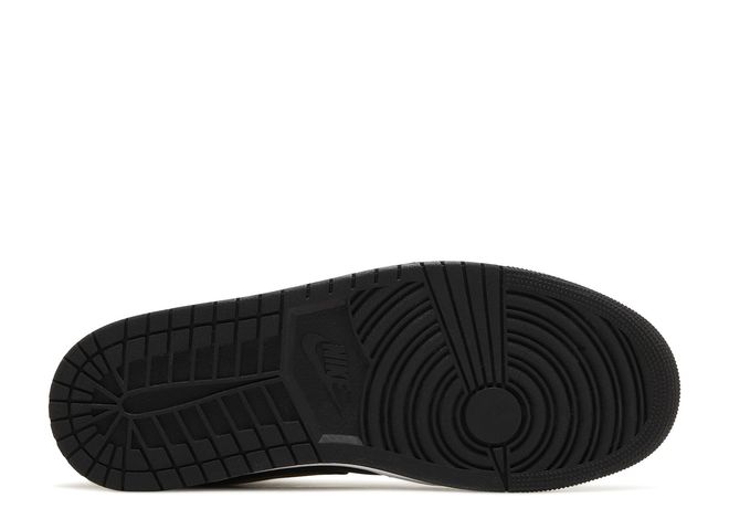 NIKE JORDAN 1 MID " BLACK METALLIC GOLD "