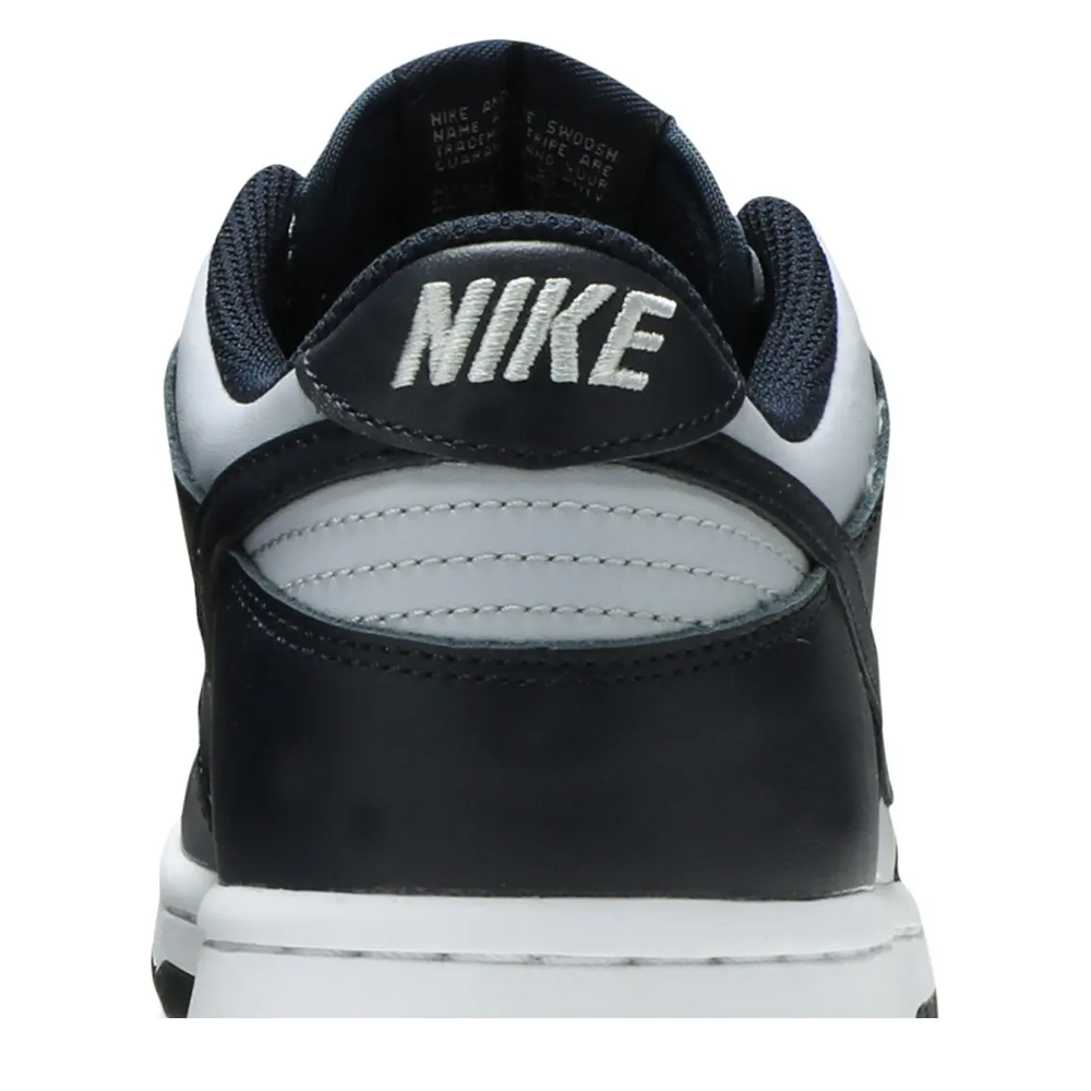 Nike Dunk Low (GS) 'Wolf Grey Dark Obsidian' sneaker, alternate view 7