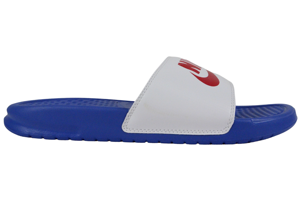 NIKE WMNS BENASSI JDI "BLUE / WHITE"