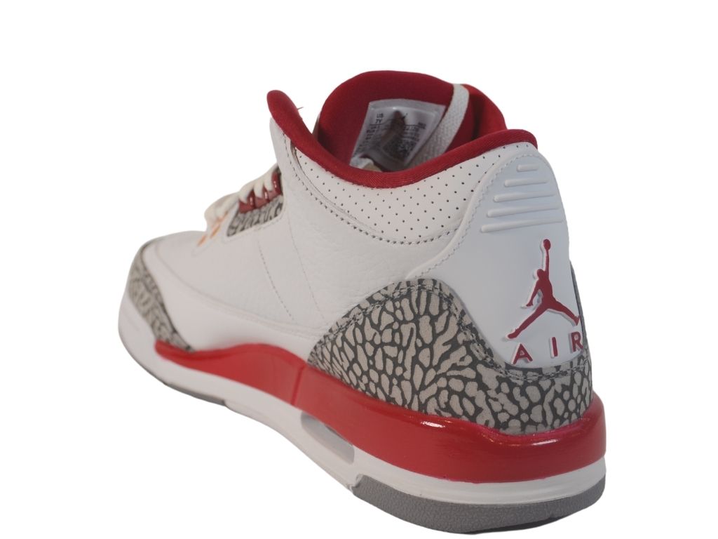 AIR JORDAN 3 RETRO 'CARDINAL RED'