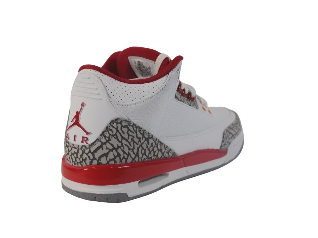 AIR JORDAN 3 RETRO 'CARDINAL RED'