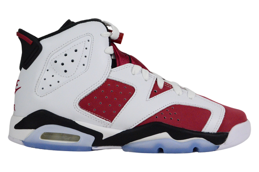 AIR JORDAN 6 RETRO CARMINE BLACK BLANC GS by Air Jordan 6