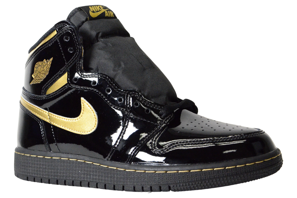 AIR JORDAN 1 RETRO HIGH OG GS "METALLIC GOLD"
