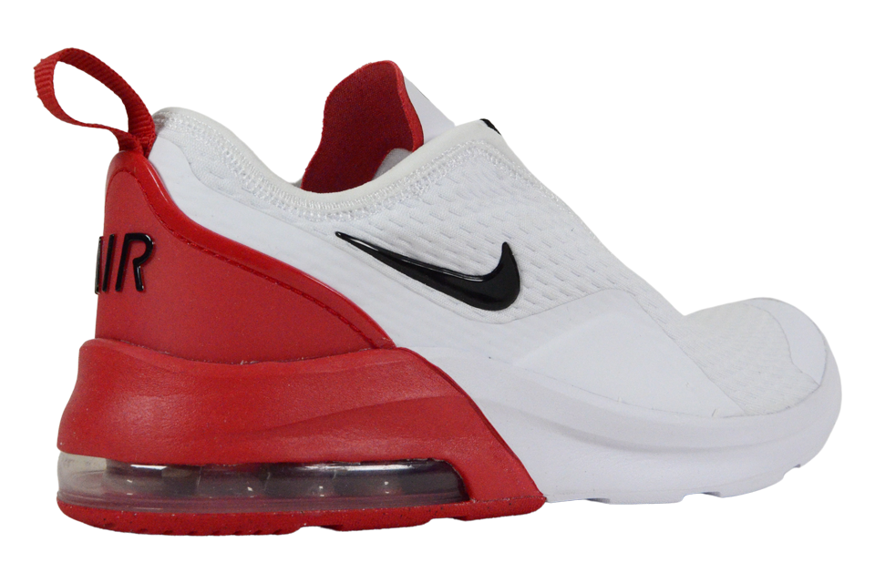 NIKE AIR MAX MOTION 2 (GS) "WHITE BLACK/UNIVERSITY RED"