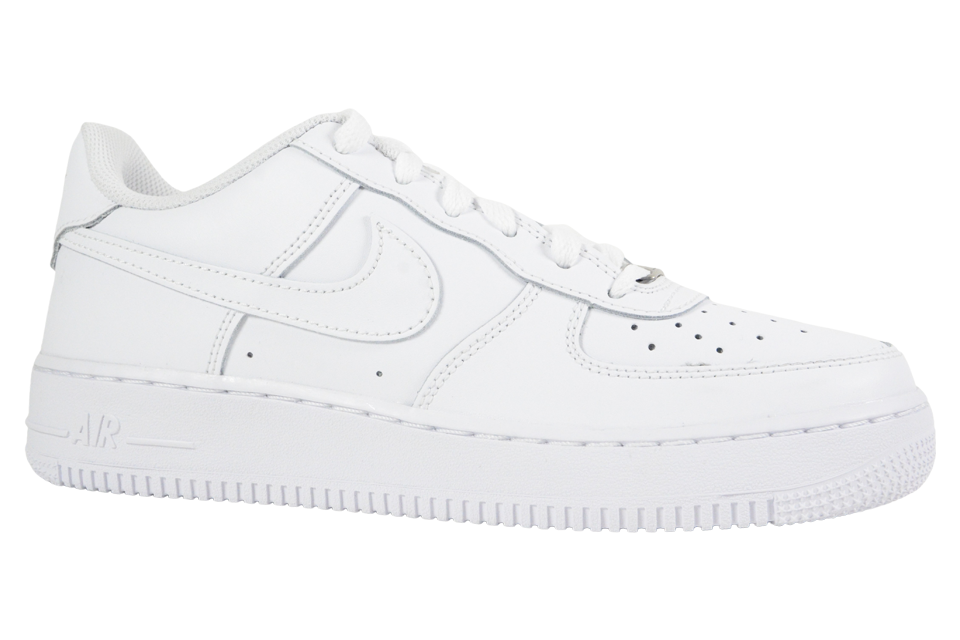 NIKE AIR FORCE 1 (GS) "WHITE/WHITE" by Air Force