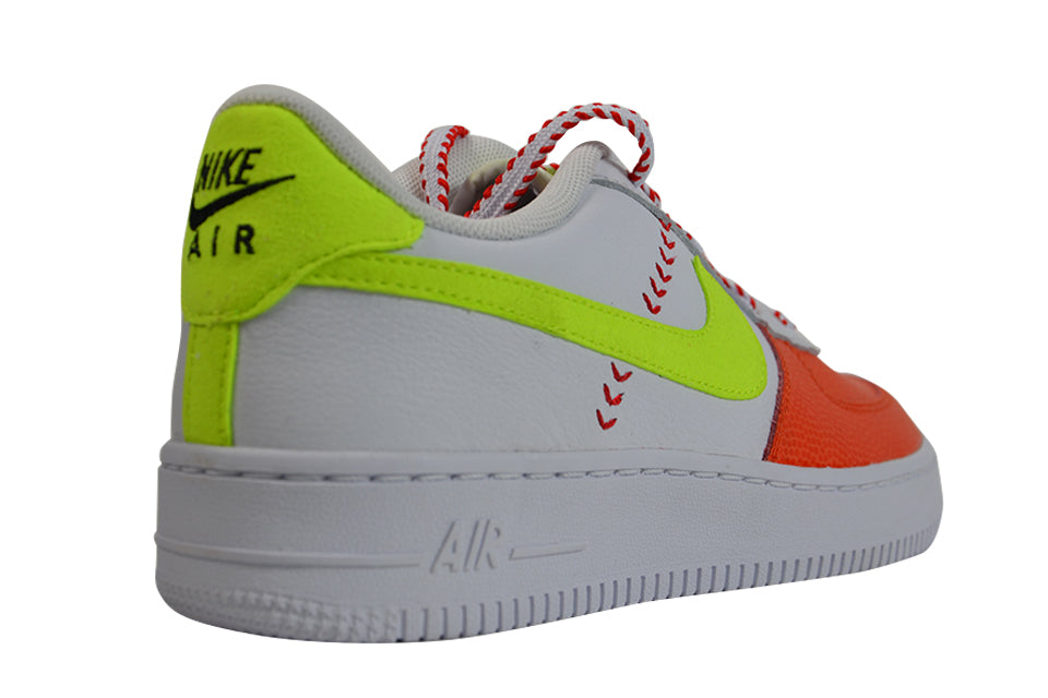 Nike AIR FORCE 1 LV8 SPRB (GS) "Team Orange" by Nike Air Force 1