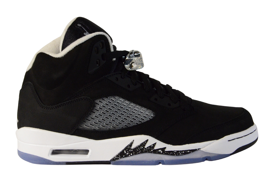 NIKE JORDAN 5 RETRO MOON LIGHT "BLACK"
