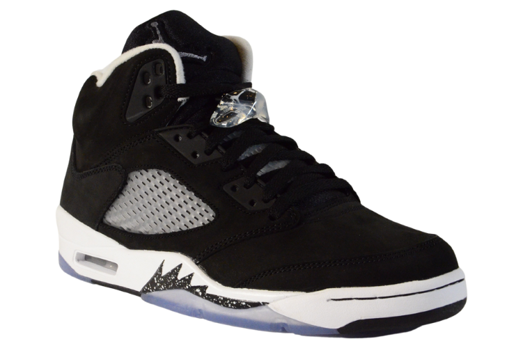 NIKE JORDAN 5 RETRO MOON LIGHT "BLACK"