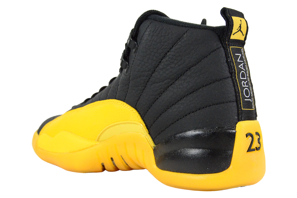AIR JORDAN 12 RETRO "BLACK UNIVERSITY GOLD"