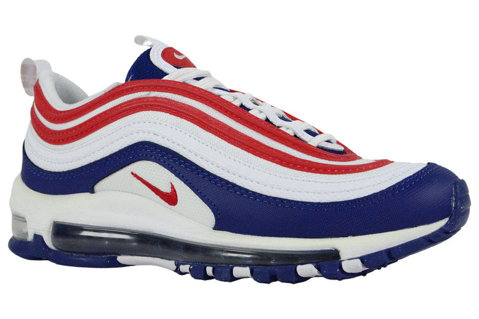 NIKE AIR MAX 97 (GS) "WHITE RED ROYAL"