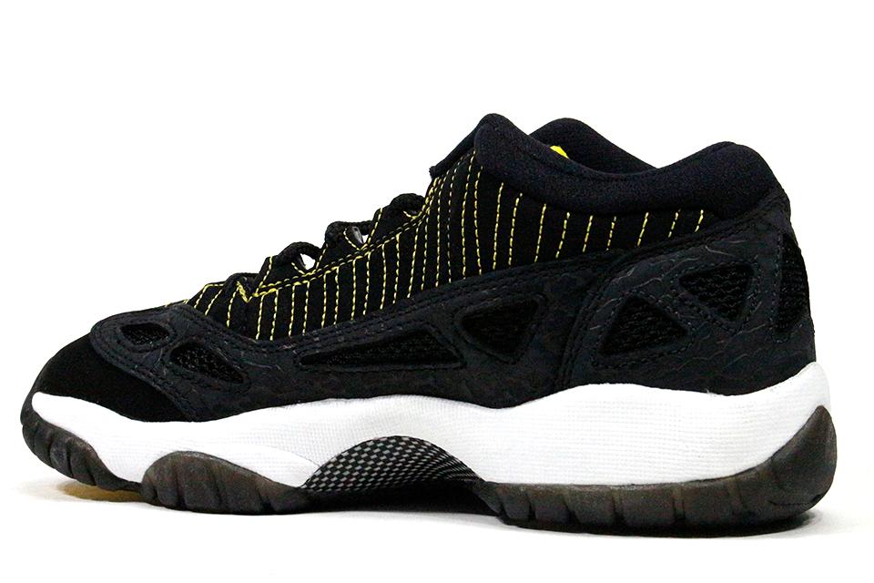 Air Jordan 11 IE Retro Low "Black/Zest-White" GS