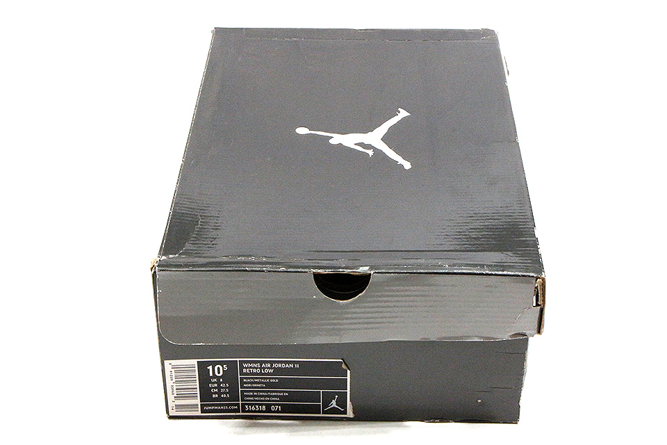 Air Jordan 11 Retro Low "Black/Metallic Gold" Wmns