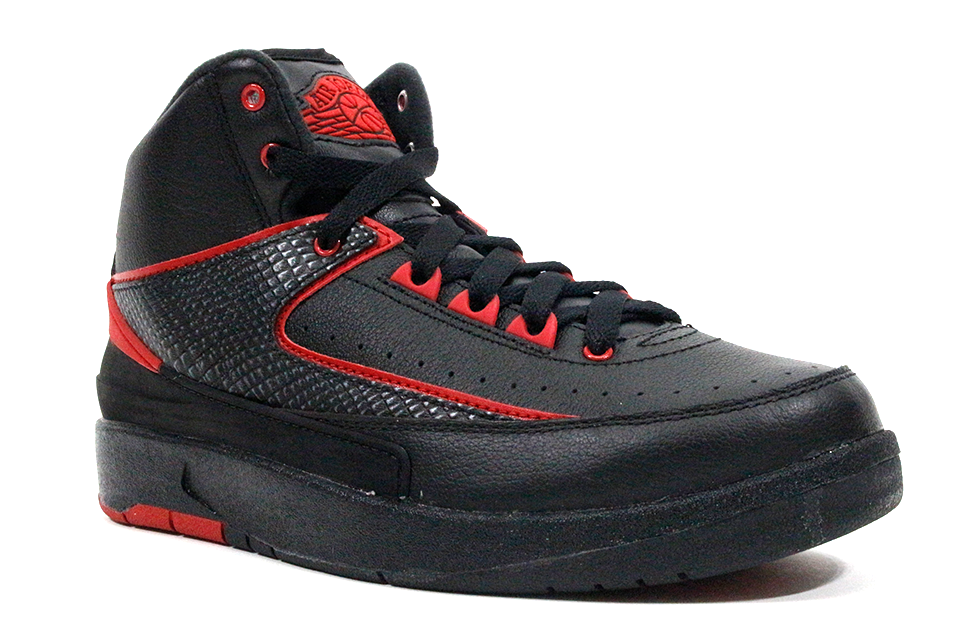 AIR JORDAN 2 RETRO (GS) "Black Varsity" by Air Jordan 12
