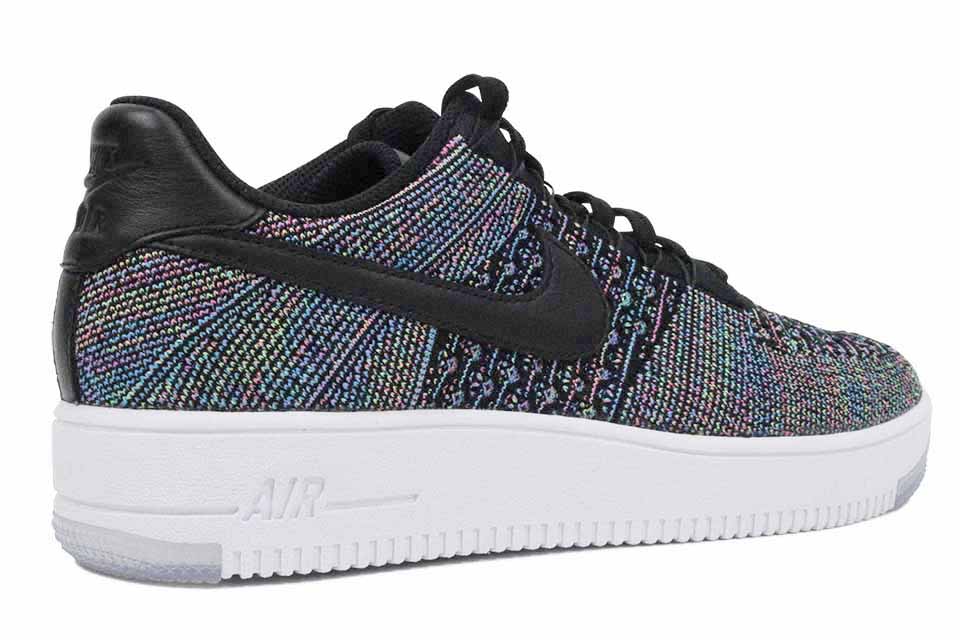 Nike AF1 Ultra Flyknit Low "Black/Voltage Green/Pink"