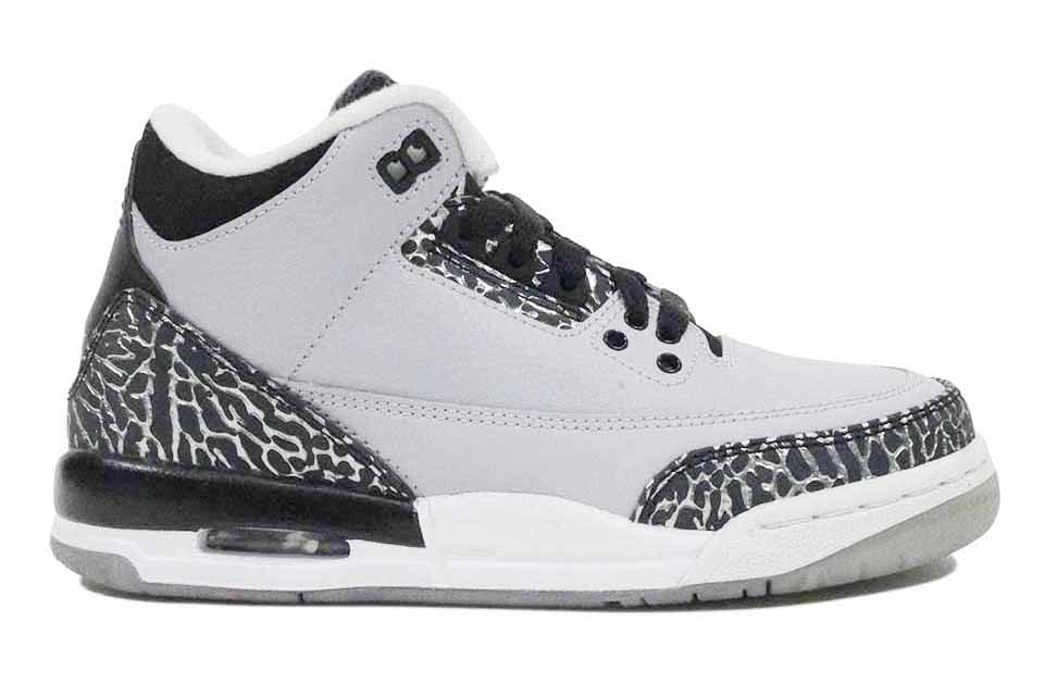 Air  Jordan 3 Retro (GS) "Wolf Grey"