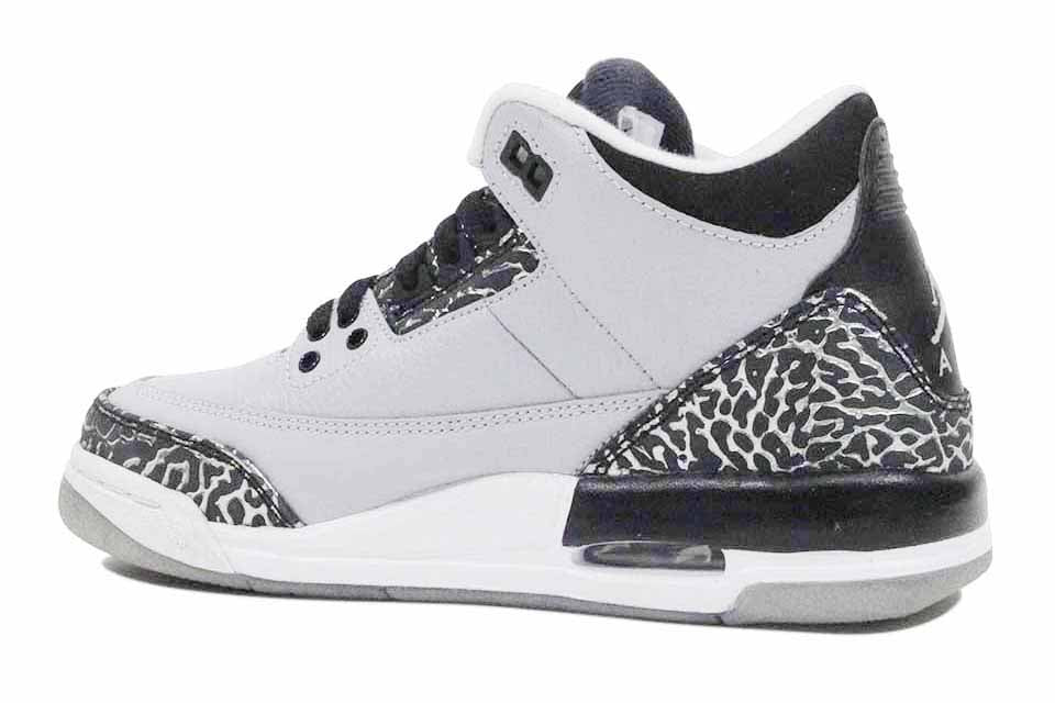 Air  Jordan 3 Retro (GS) "Wolf Grey"