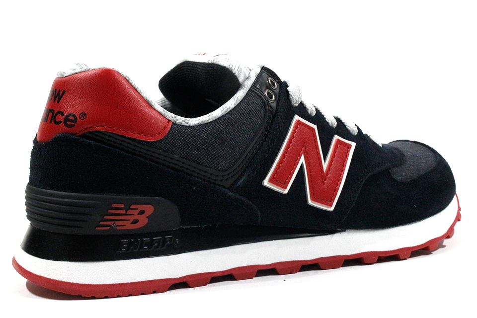 NEW BALANCE 574 PICNIC PACK "Black/Red/Grey"