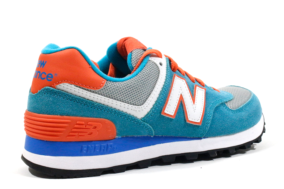 New Balance Classic "Light Green/Orange"