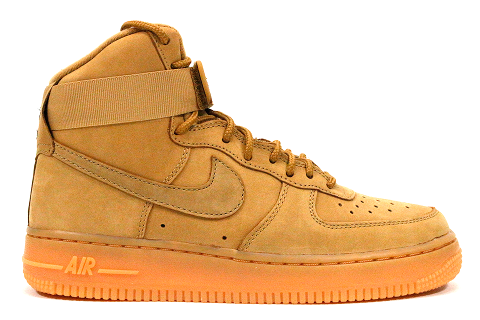 Nike Air Force 1 HI Wmns PRM "Flax"