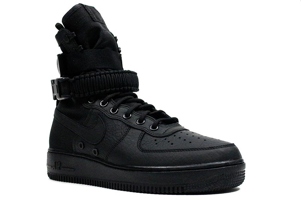 Nike Air Force 1 SF "Black/Black" by Nike Air Force 1