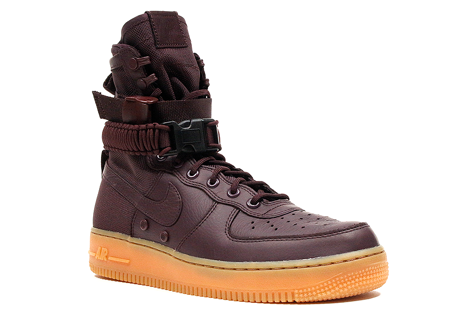 Burgundy air force 1 online high top