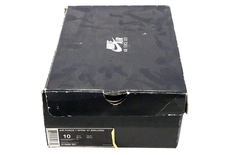 Nike Air Force 1 SPRM '07 (Malone) "Stealth-Varisty Red" by Clearance