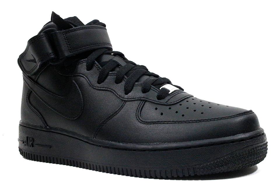 Nike Air Force 1 Mid '07 "Black/Black" by Nike Air Force 1