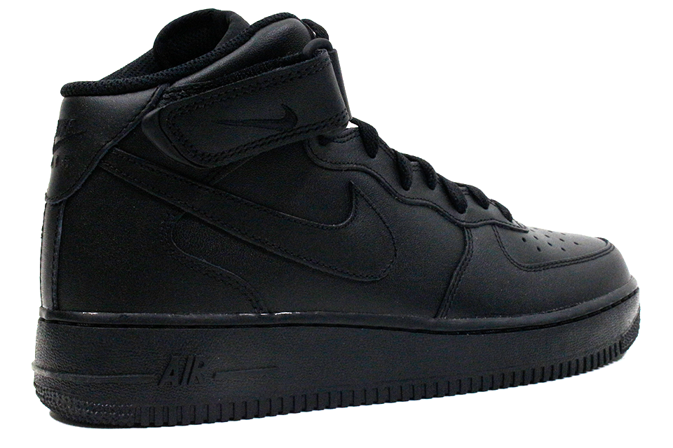 Nike Air Force 1 Mid '07 "Black/Black" by Nike Air Force 1