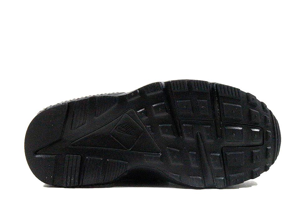 Nike Air Huarache Run "Black/Black" PS by Nike Huarache
