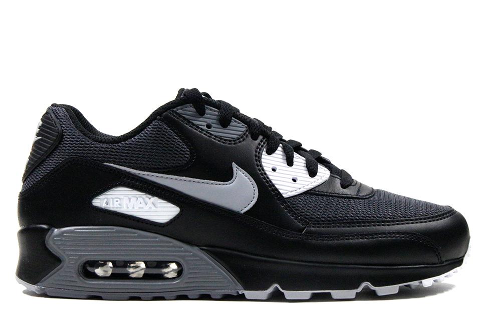 Nike Air Max 90 Essential "Black/Wolf Grey" by Nike Air Max