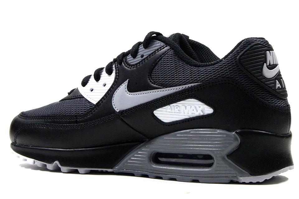 Nike Air Max 90 Essential "Black/Wolf Grey" by Nike Air Max