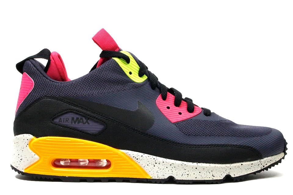 Nike Air Max 90 Sneakerboot NS "Gridiron/Black Pink"