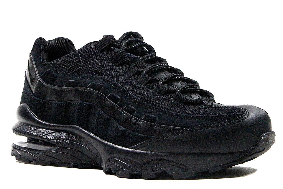 Nike Air Max 95 "Black/Black" GS by Nike Air Max